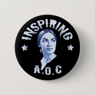 Inspiring A.O.C 2 Inch Round Button