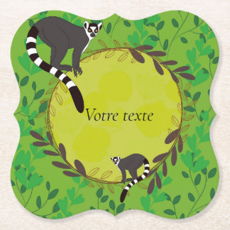 Inspiring affirmation, positive affirmation, paper coaster