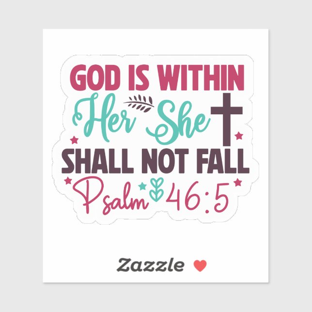 Inspiring Bible Verse Stickers (Sheet)