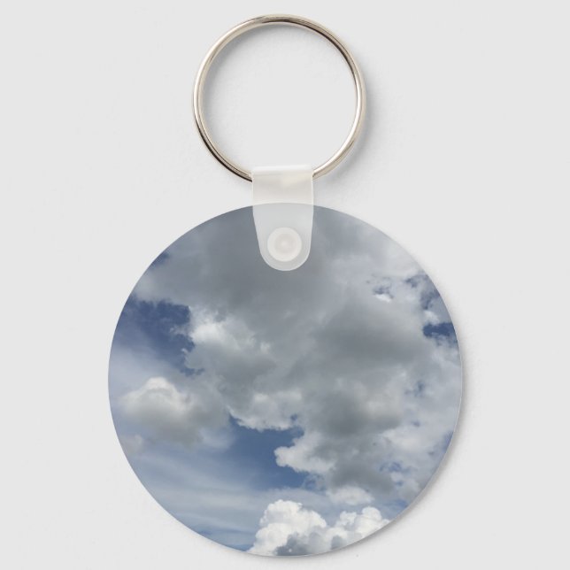 Inspiring Cloudscape Keychain (Front)