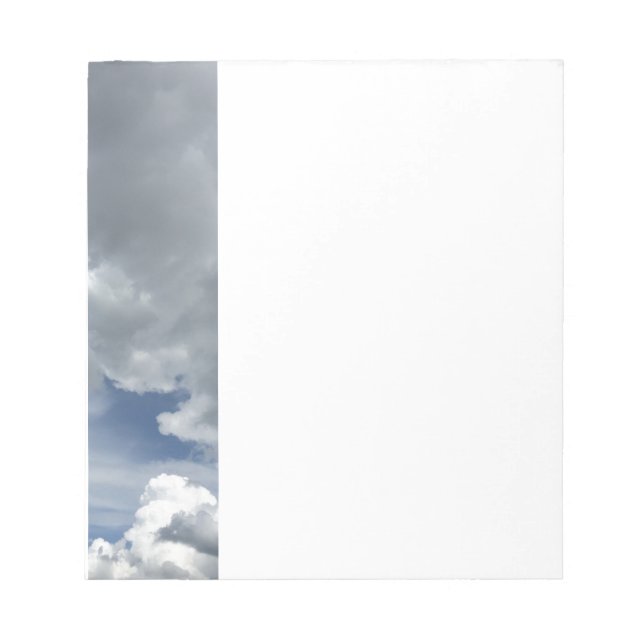Inspiring Cloudscape Notepad (Front)