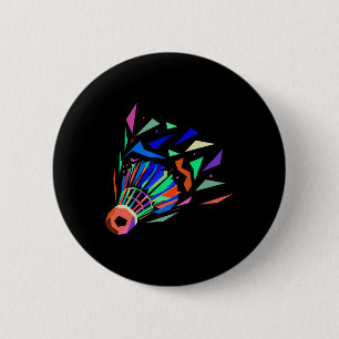 Inspiring Dminton Playing Game Player Women Men Ki 2 Inch Round Button