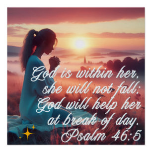 'Inspiring Faith' Glossy Poster