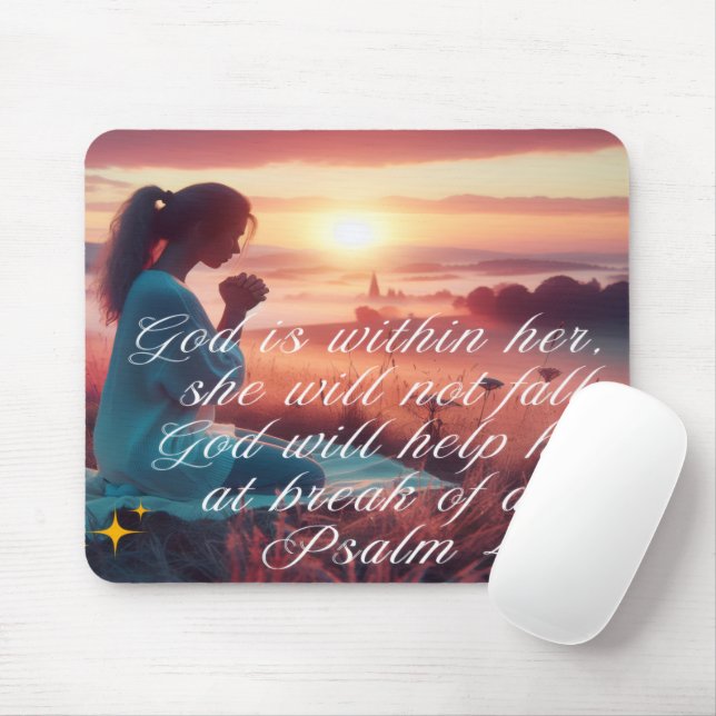 'Inspiring Faith' Mousepad (With Mouse)