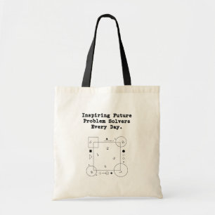 Inspiring Future Solvers   Daily Math Mentor Tote Bag