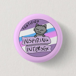 Inspiring Intersex 1 Inch Round Button