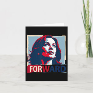 Inspiring Leadership Hope Progress Kamala Harris Card