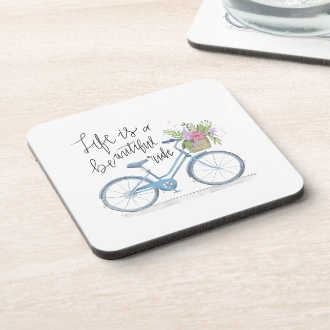 Inspiring Life is a Beautiful Ride | Coaster (Left Side)