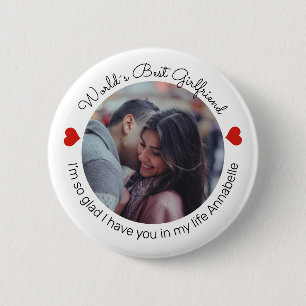 Inspiring Love Add your own photo and Message 2 Inch Round Button