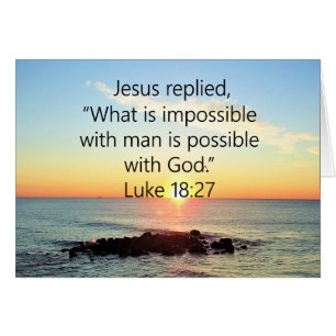 INSPIRING LUKE 18:27 SUNRISE PHOTO DESIGN