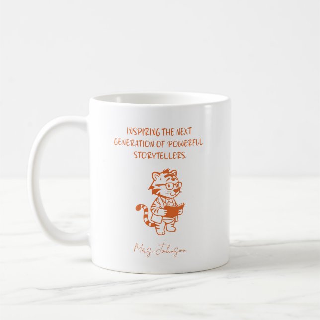 Inspiring Next Generation Powerful Storytellers Coffee Mug (Left)