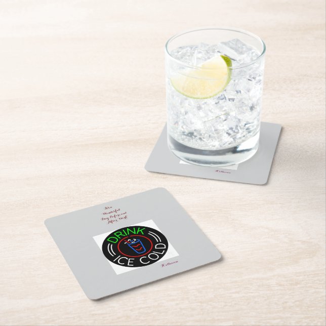Inspiring Paper Coaster  (Insitu)