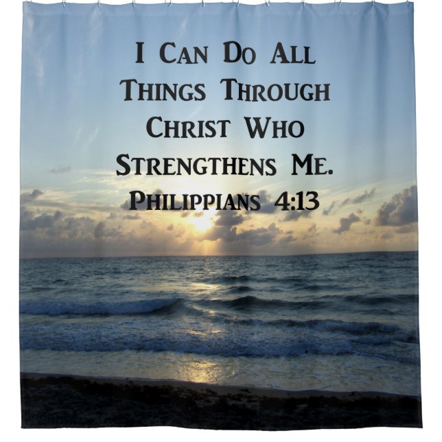 INSPIRING PHILIPPIANS 4:13 BIBLE VERSE (Front)