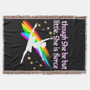 INSPIRING PRIMA BALLERINA DESIGN THROW BLANKET