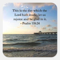 INSPIRING PSALM 118:24 VERSE
