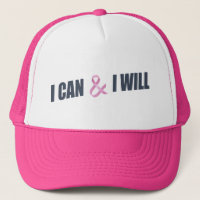 Inspiring Quote Breast Cancer Awareness | Hat