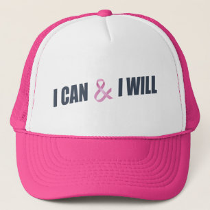 Inspiring Quote Breast Cancer Awareness   Hat