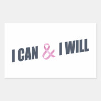 Inspiring Quote Breast Cancer Awareness | Sticker