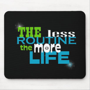 Inspiring Quote on Back Mouse Pad