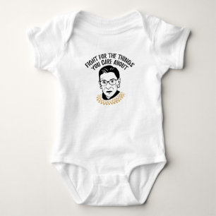 Inspiring Quote - Ruth Bader Ginsburg Baby Bodysuit