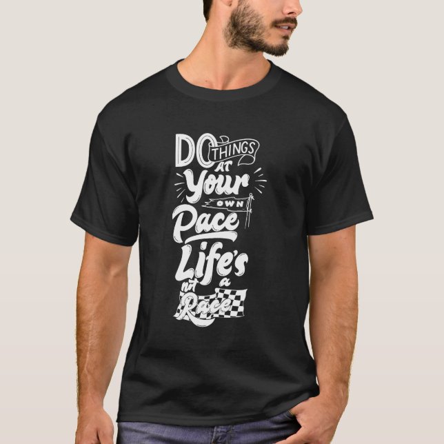 Inspiring Quote Typography T-Shirt (Front)