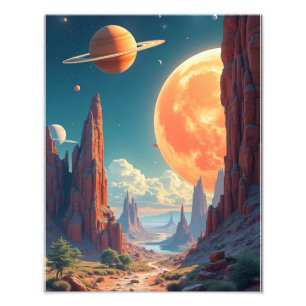 Inspiring space Prints & Imaginative Space-Themed