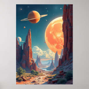 Inspiring space Prints & Imaginative Space-Themed