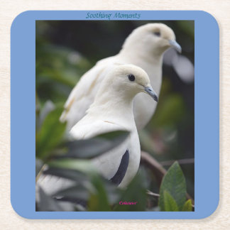 Inspiring Square Paper Coaster