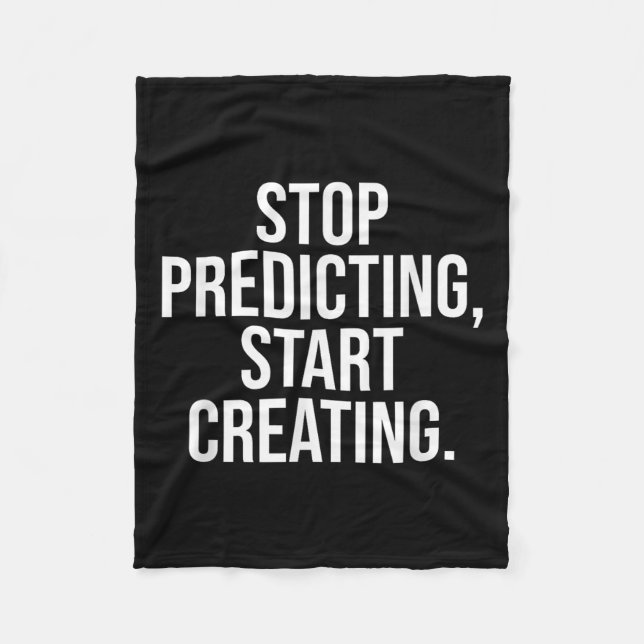 Inspiring Stoic Wisdom For Personal Development  Fleece Blanket (Front)