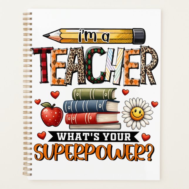 Inspiring Teacher Design Planner (Front)