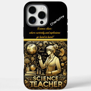 Inspiring Teacher Exploring Knowledge iPhone 16 Pro Max Case