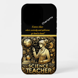 Inspiring Teacher Exploring Knowledge iPhone 16 Pro Max Case