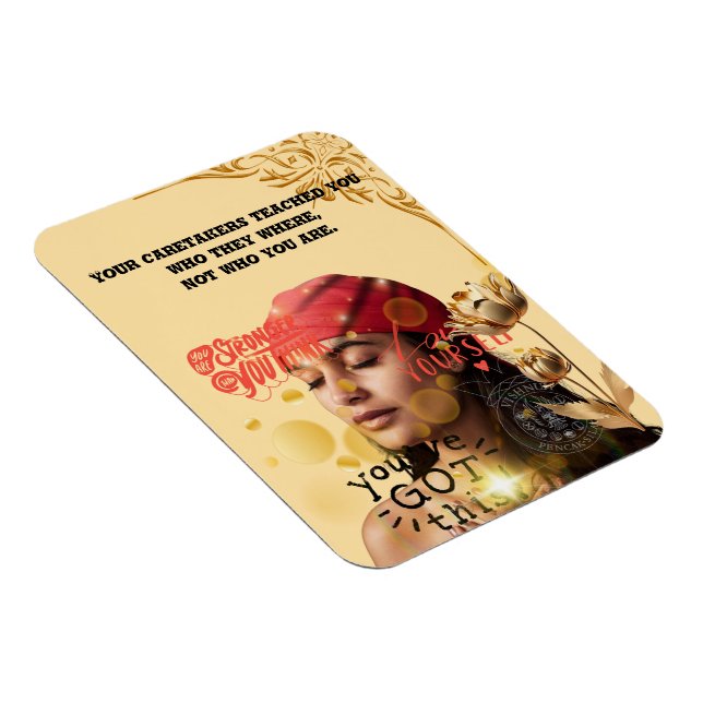 inspiring text magnet (Right Side)