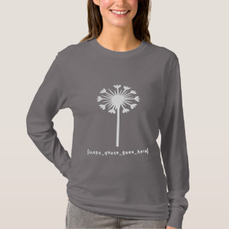 Inspo Quote Goes Here long sleeve T-Shirt