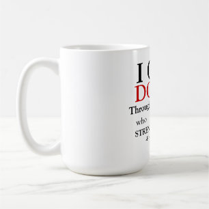 Inspring PHILIPPIANS 4:13 Coffee Mug