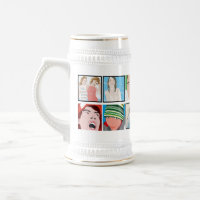 Instagram 12-Photo Customizable Stein Mug