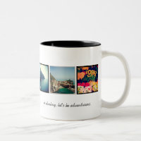 Instagram Adventurers Travel Photo Custom Mug