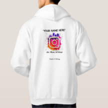 Instagram Advertising Hoodie