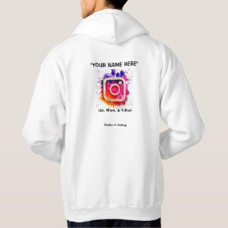 Instagram Advertising Hoodie