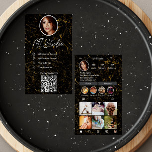 Instagram Business Cards, Influencer, Aesthetician Card