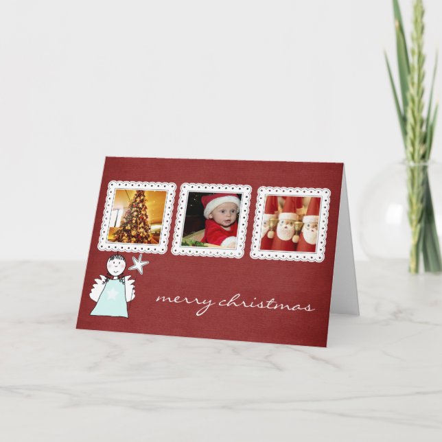 instagram christmas photo card (Front)