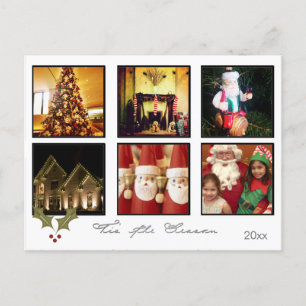 instagram christmas photo post cards