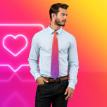 Instagram Colours | Ombre Sunset Men's Neck Tie<br><div class="desc">Personalize by adding your initials to monogram this colourful ombre sunset men's necktie. This design features the Instagram colour palette.</div>