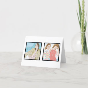 Instagram deux designs de carte faits sur commande