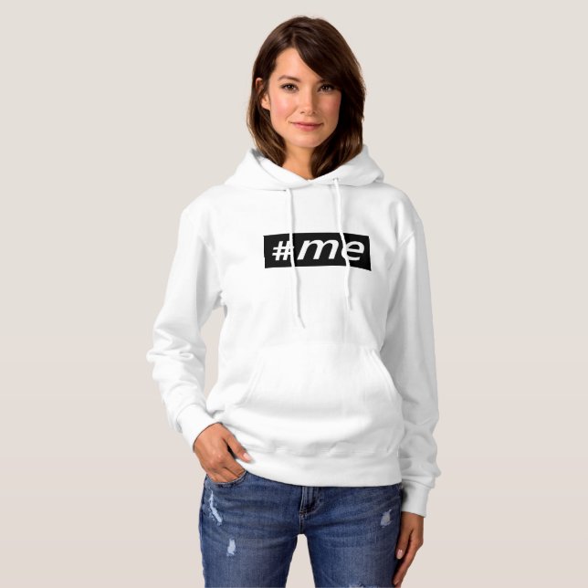 Instagram #hashtag ME Hoodie (Front Full)
