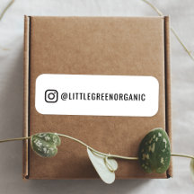 Instagram Label | Your Instagram Name Sticker