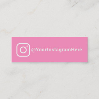 Instagram Mini Business Card