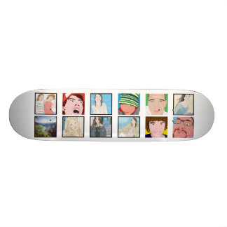 Instagram Mosaic Photo Skateboard personnalisé