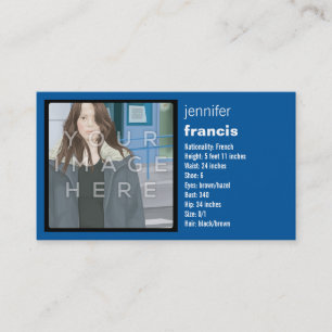 Instagram Photo Blue Crossing Mini Comp Card