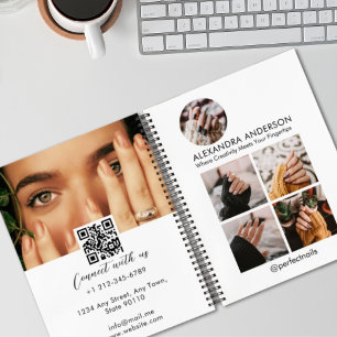 Instagram Photo Collage Social Media Profile  Notebook
